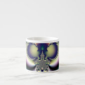 Regenboog Vlinder Espresso Kop (Voorkant)