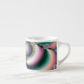 Regenboog Vlinder Espresso Kop (Rechts)