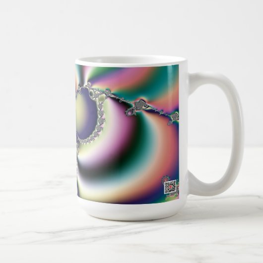 Regenboog Vlinder Koffiemok (Rechts)