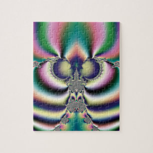 Regenboog Vlinder Legpuzzel