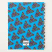 Regenboog Vlinder (lichtblauw) - Planner (Achterkant)