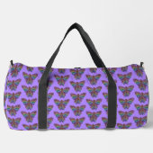 Regenboog Vlinder (lichtpaars) - Duffel Tas (Voorkant)