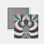 Regenboog Vlinder Magneet (Voorkant / Achterkant)