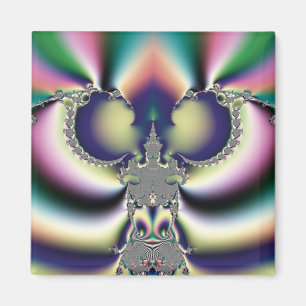 Regenboog Vlinder Magneet