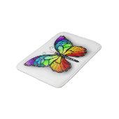 Regenboog vlinder Monarch Badmat (Gekanteld)