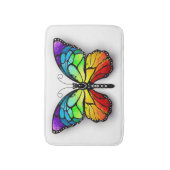 Regenboog vlinder Monarch Badmat (Voorkant Verticaal)
