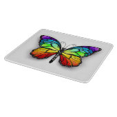 Regenboog vlinder Monarch Snijplank (Hoek)