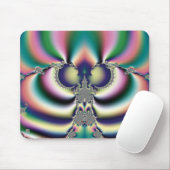 Regenboog Vlinder Muismat (Met muis)