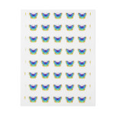 Regenboog Vlinder Pauwenoog (Vel)