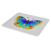 Regenboog Vlinder Pauwenoog Snijplank (Hoek)