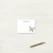 Regenboog Vlinder Persoonlijke Post-it Briefjes Post-it® Notes (Op bureau)