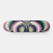Regenboog Vlinder Skateboard (Horizontaal)