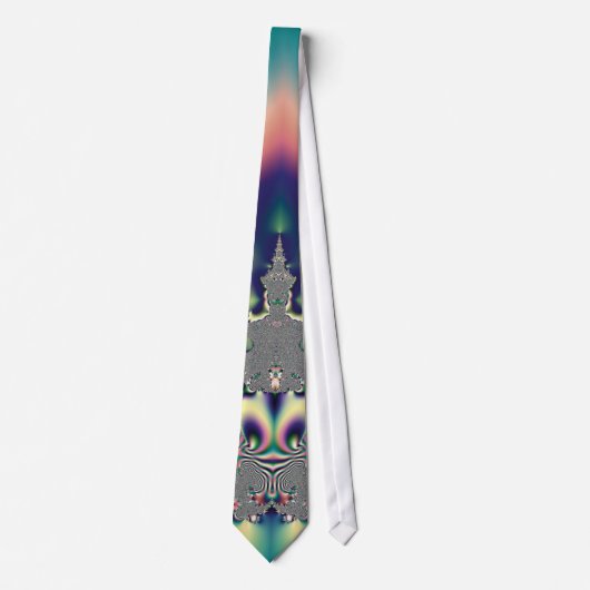 Regenboog Vlinder Stropdas (Voorkant)