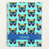 Regenboog Vlinders Planner (Voorkant)
