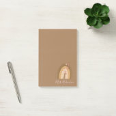 Regenboog Vlinders Script Docenten Naam    Post-it® Notes (Kantoor)