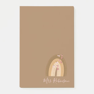 Regenboog Vlinders Script Docenten Naam Post-it® Notes