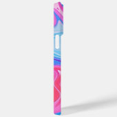 Regenboog Vloeibaar Marmer Case-Mate iPhone Case (Achterkant / Rechts)