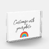 Regenboog - Voeg uw eigen foto toe (Links)