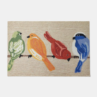 Regenboog Vogel Deurmat | Vogel Deurmat Gift
