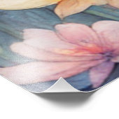 Regenboog Vogels Blauwe Heron 1 Foto Afdruk (Hoek)