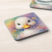 Regenboog Vogels Eend 3 Bier Onderzetter (Linkerzijde)