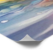 Regenboog Vogels Eend 4 Poster (Hoek)
