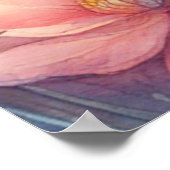 Regenboog Vogels Peacock 1 Poster (Hoek)