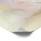 Regenboog Vogels Uilen 4 Poster (Hoek)
