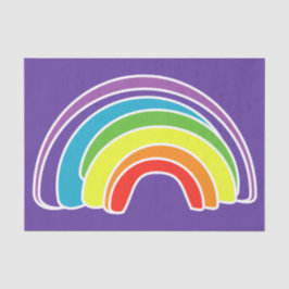 Regenboog voor Decoupage op Tissuepapier