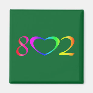 Regenboog voor Gay Pride Magneet
