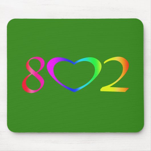 Regenboog voor Gay Pride Muismat (Voorkant)