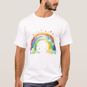 Regenboog voor geestelijke gezondheid t-shirt (Voorkant)