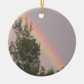 Regenboog voor Kerstmis Keramisch Ornament (Voorkant)