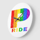 REGENBOOG VOOR PRIDE #4 GROTE KLOK (Hoek)