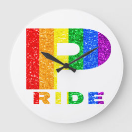 REGENBOOG VOOR PRIDE #4 GROTE KLOK