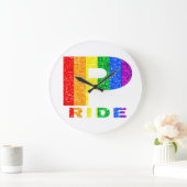 REGENBOOG VOOR PRIDE #4 GROTE KLOK (Huis)