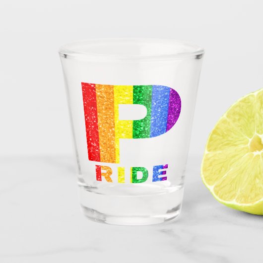 REGENBOOG VOOR PRIDE #4 SHOT GLAS (Voorkant)