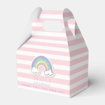 Regenboog voor verdoving - Pastel roze gestripte k