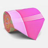 Regenboog Vortex Draaikolk Stropdas (Opgerold)