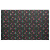 Regenboog Vredestekens Stof (Fat Quarter)