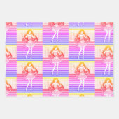 Regenboog vriendin inpakpapier vel (Voorkant 2)