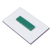 Regenboog vrijwilliger paars naambadge (Achterkant)