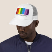 regenboog vulling, Uw naam hier Trucker Pet (In situ)