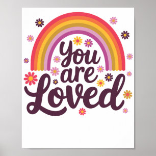 Regenboog waar je van hield poster