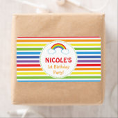 Regenboog water flesetiketten / Regenboog flesetik Etiket (Insitu)