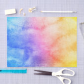Regenboog Water Kleur Tissuepapier (Craft)