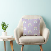 REGENBOOG WATERCOLOR PATROON KUSSEN (Stoel)