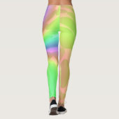 Regenboog Waterval Leggings (Achterkant)