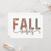 Regenboog Waterval Stemmingen Kaart (Voorkant / Achterkant in situ)