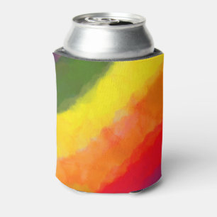 Regenboog Waterverf Aangepast Blikjeskoeler